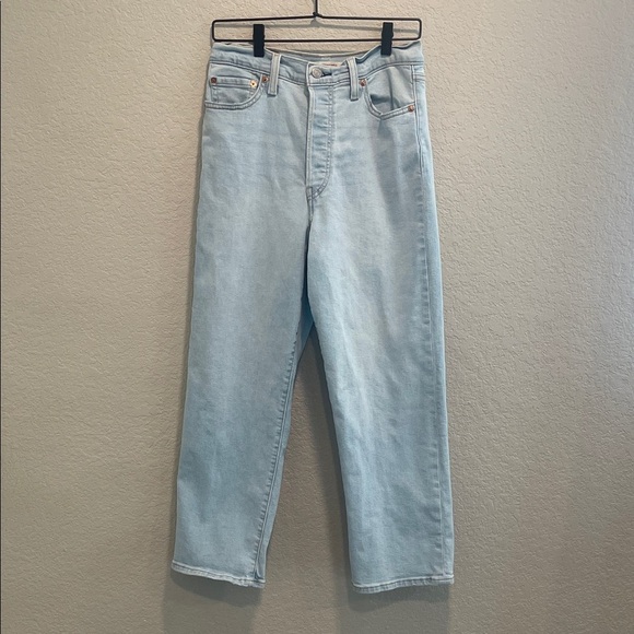 Levi's Denim - Levi's Button Fly Ribcage Straight Ankle Jeans 28
